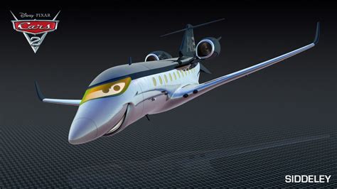 Access Pixar: New Cars 2 Character: Siddeley the Plane