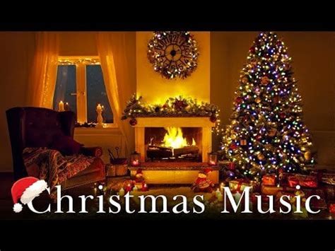 Instrumental Christmas Music with Crackling Fireplace 🔥 Relaxing ...