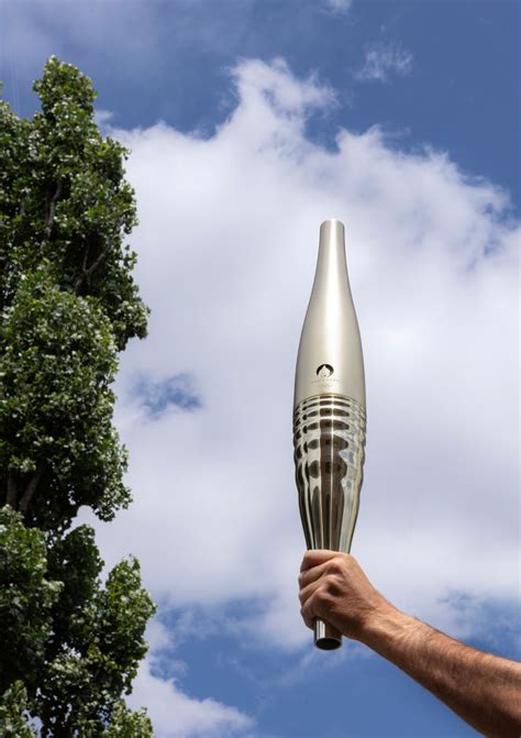 Paris 2024 Olympic and Paralympic torch unveiled by designer Mathieu ...