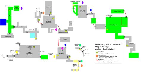 Lego Harry Potter Years 5 7 Map - Crabtree Valley Mall Map