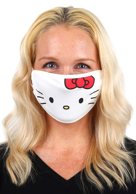 Adult Face Mask - Hello Kitty