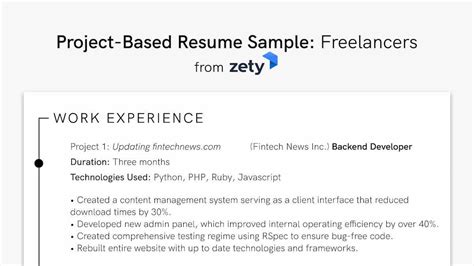 How to List Projects on a Resume + Examples for 2025