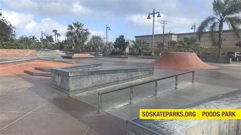 Poods Park / Encinitas Skate Plaza - SDSkateparks.org