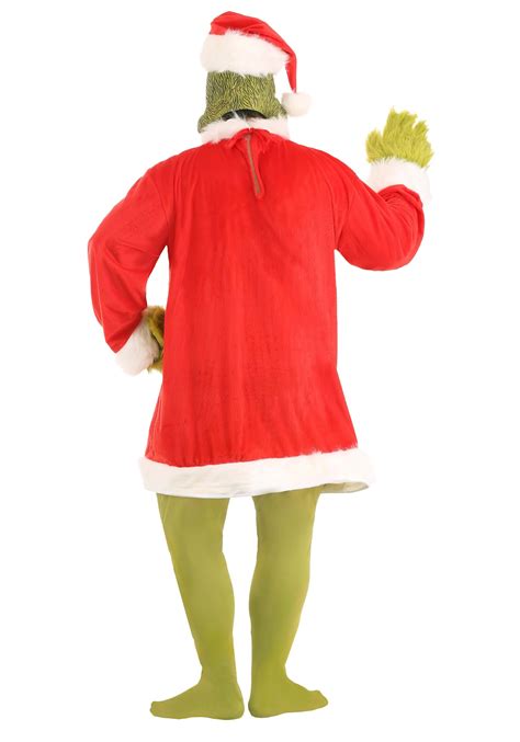 Plus Size Santa Grinch Costume for Adults | Christmas Costume