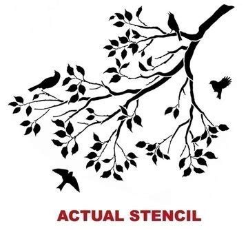 Printable Tree Branch Stencil