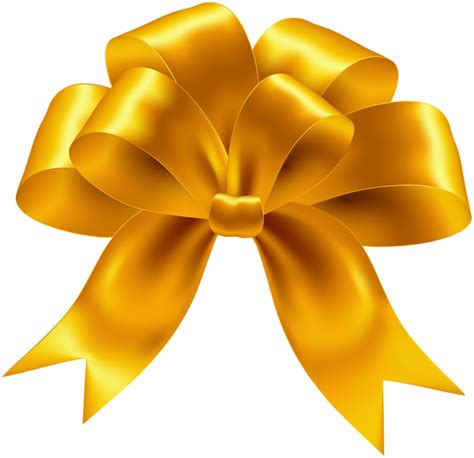 Gold ribbon yellow ribbon illustration transparent background png ...