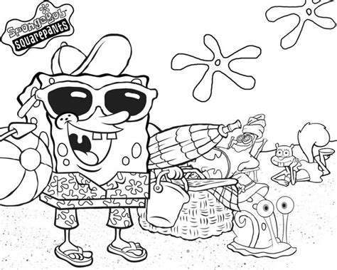 Get This Free Spongebob Squarepants Coloring Pages to Print 590f17