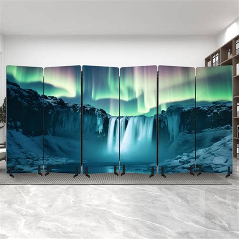 Custom Printed on Demand Sound Absorbing Room Divider 6 Panels - Room ...