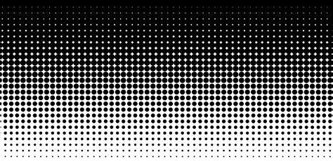 Black and White Halftone Background - Free Clip Art