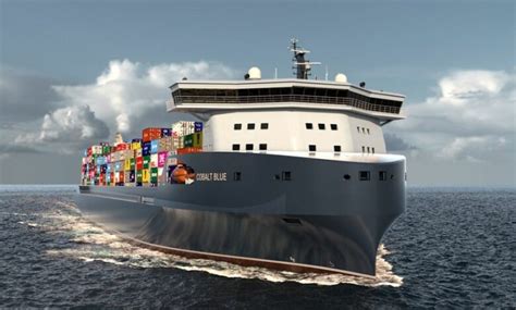 Kongsberg reveals new feeder boxship design - India Seatrade News