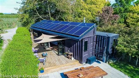 Living Big in a Tiny House - 40ft Shipping Containers Transformed Into ...