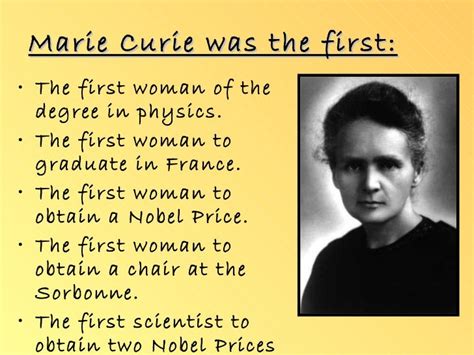 Marie curie