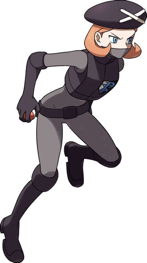 Image - Black 2 White 2 Team Plasma Female Grunt.png - Sonic Pokémon Wiki