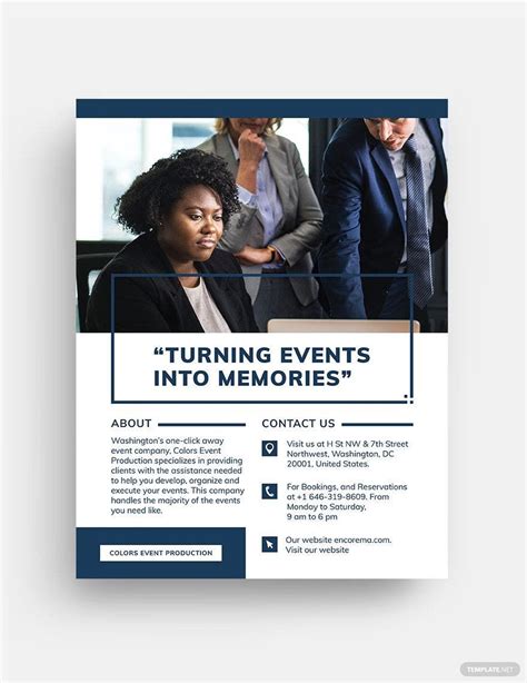 Business Event Flyer Template In Indesign Psd Illustrator Google