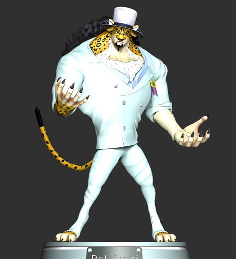 Rob Lucci Beast Form Leopard - One Piece 3D Model by lovemodel