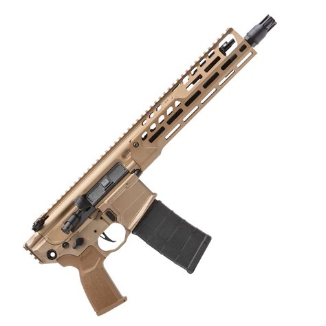 Sig Sauer MCX SPEAR-LT 5.56 NATO 11.5" 1:7" Bbl Coyote Brown Pistol w ...