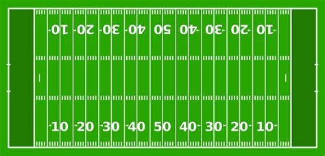 Printable Football Field