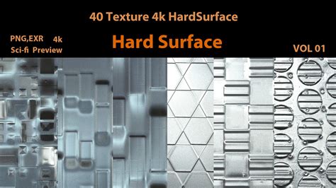 40 Hard Surface Texture-VOL 1 - FlippedNormals