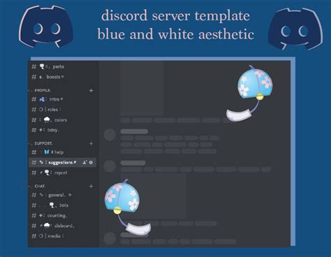 Aesthetic Discord Server Template