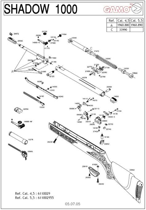 Gamo Air Rifle Parts Diagram Diagram For You | Hot Sex Picture