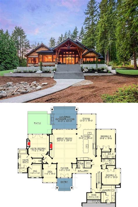 Mountain House Plans - Southern Living House Plans