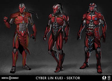 Sektor & Cyrax Mortal Kombat 11 Concept Art - Mortal Kombat Online