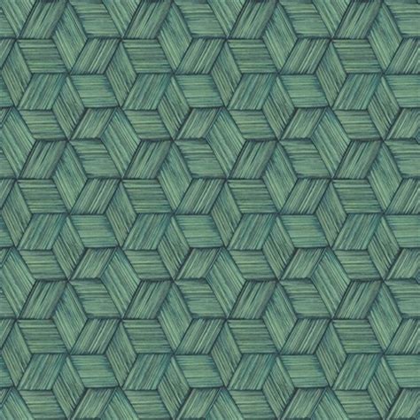 Intertwined Dark Green Geometric Wallpaper | PS41404 | Modern Geometric ...