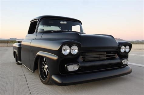 custom 1958 chevy truck | Muscle Cars Zone!