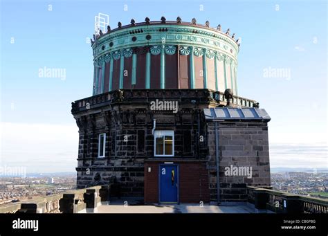 The dome of the 36" reflecting telescope at the Royal Observatory ...