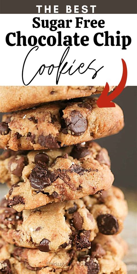 The Best Sugar Free Chocolate Chip Cookies Recipe