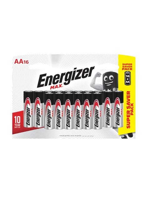 Energizer Max: AA - 16 Pack - Energizer SA