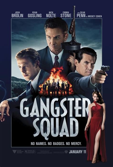 Brand New GANGSTER SQUAD Poster and Seven Photos - FilmoFilia