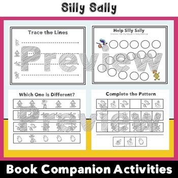 Silly Sally: Book Companion Activities for Elementary and Special Education