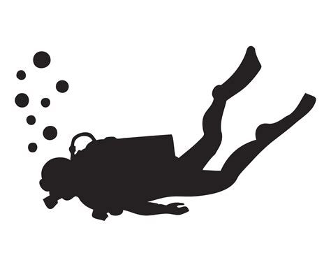 Clipart Diver Scuba