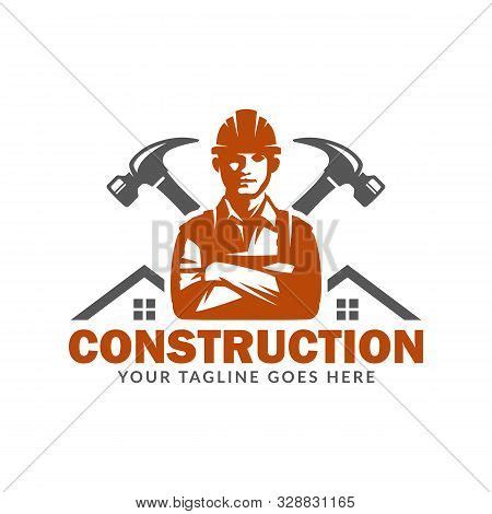 Construction Logo Vector & Photo (Free Trial) | Bigstock