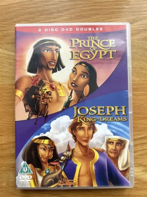 DREAMWORKS THE PRINCE of Egypt/Joseph: King of Dreams (DVD, 1998) £7.50 ...