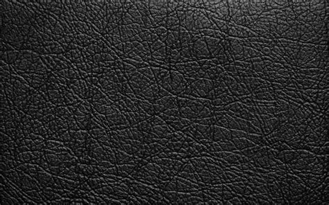 Black Leather Texture Wallpaper