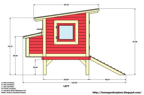 Gellencoop: Free Printable Plans For A Chicken Coop - Free Printable ...