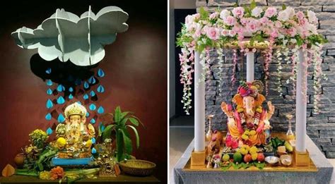 25 Simple & Best Ganpati Decoration Ideas at Home 2024