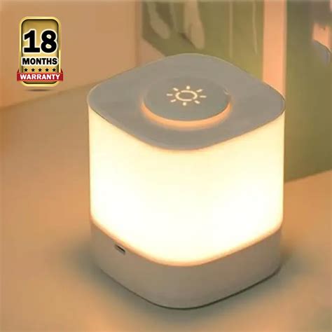 Generic Rechargeable Touch Sensor Bedside Table Light - Bronze