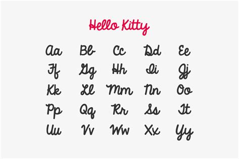 Hello Kitty Font FREE Download | FontSwan