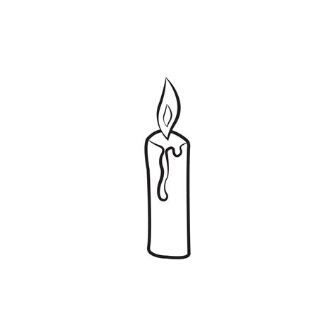 candle icon logo vector design 11922797 Vector Art at Vecteezy