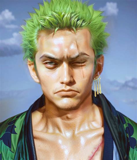 Zoro realistic fan art by Shibuz4 on DeviantArt