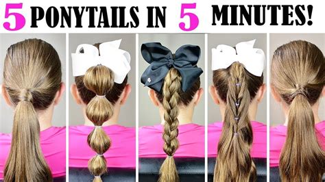 Cute Ponytail Hairstyles For Kids