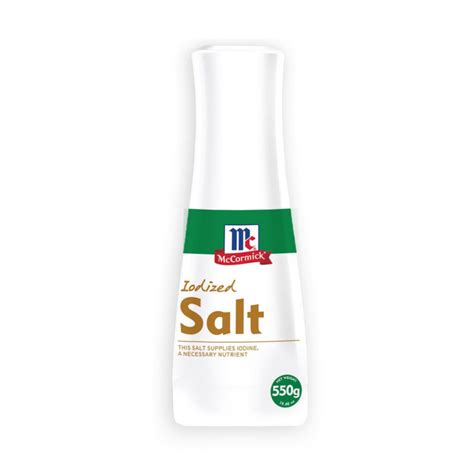 IODIZED SALT 550G