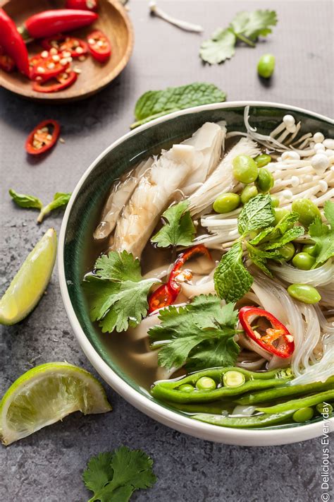 Vegan Pho Recipe - ready in 30 minutes | Delicious Everyday