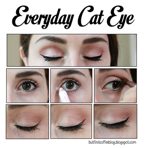 But first, coffee.: Everyday Cat Eye Makeup Tutorial | Cat eye makeup ...