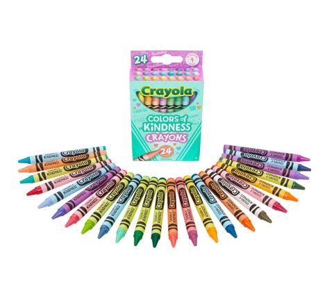 Colors of Kindness Crayons, 24 Count | Crayola