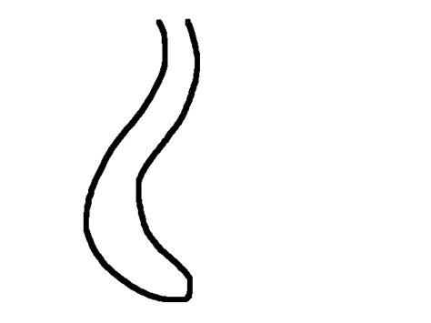 Cat Tail Drawing | Free download on ClipArtMag