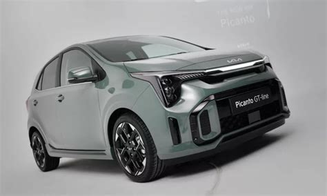 Leaked images showcase eye-catching 2023 Kia Picanto GT Line